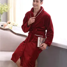 Зима-осень, плотные фланелевые банные халаты для мужчин и женщин, Мужская домашняя одежда, мужская одежда для сна, пижамы для отдыха, пижамы