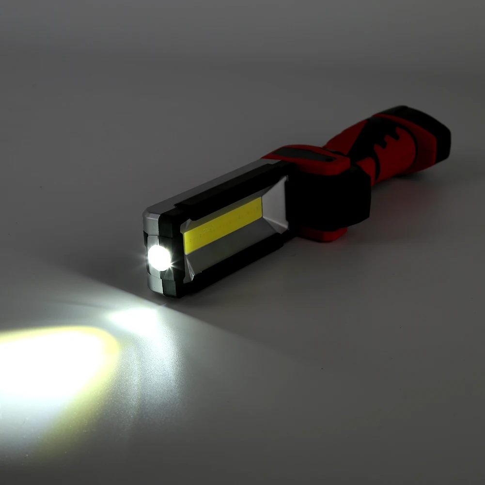 Работа лампы cob led складной магнитный рабочий светильник USB Перезаряжаемые