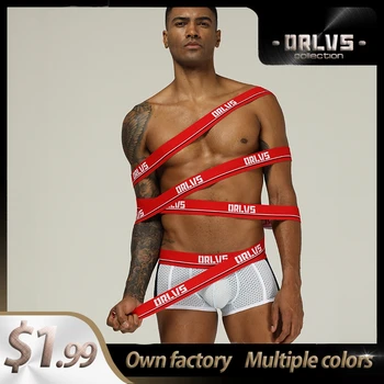 

Sexy Male Panties Boxer Male Underpants Comfortable Gay Male Shorts Man Underpants Cotton Breathable Men Shorts underwear OR193