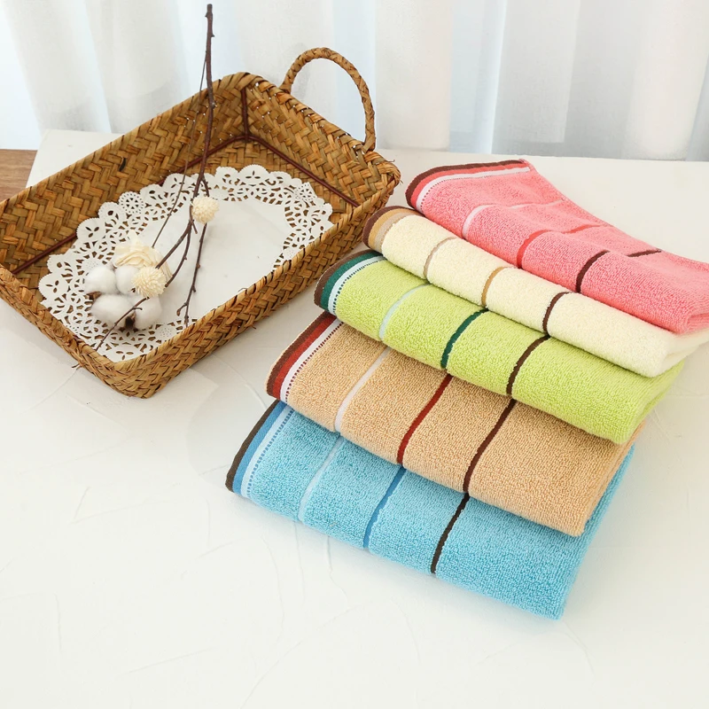 

Free Shipping 35*75cm Face Towel Adult Soft Terry Absorbent Body Hand Hair Bath Towels Washbasin Facecloth Bathroom TJ1699