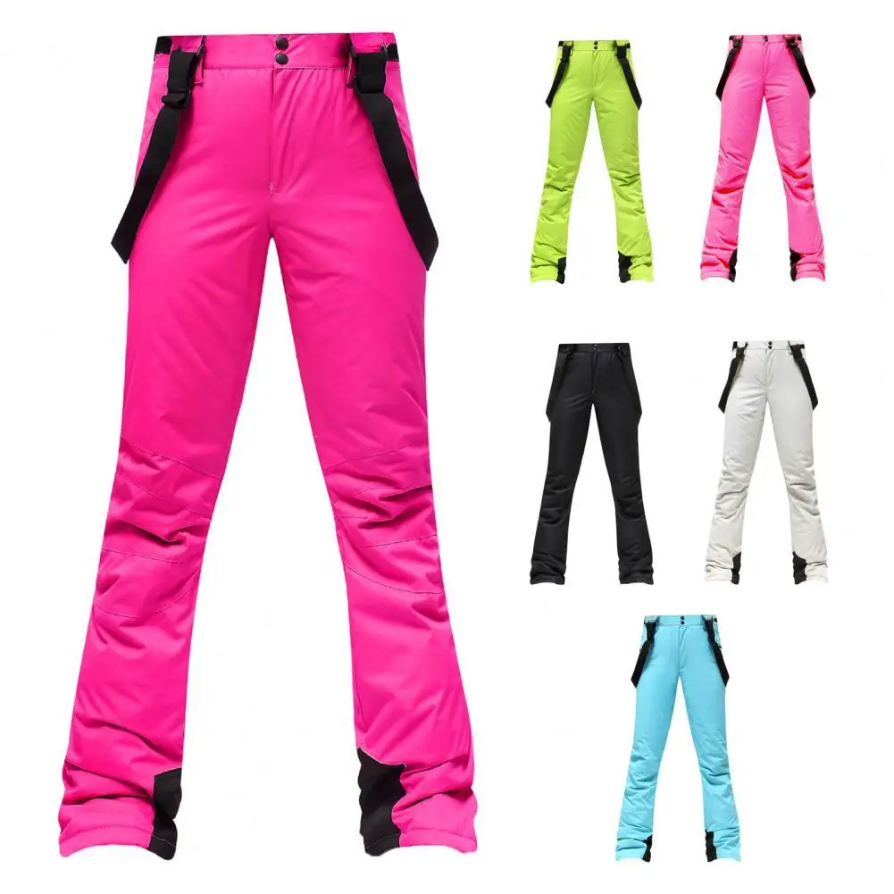 Snow Ski Pants Waterproof Insulating Protection Smooth Surface Women Windproof Breathable for Snowboarding | Спорт и развлечения
