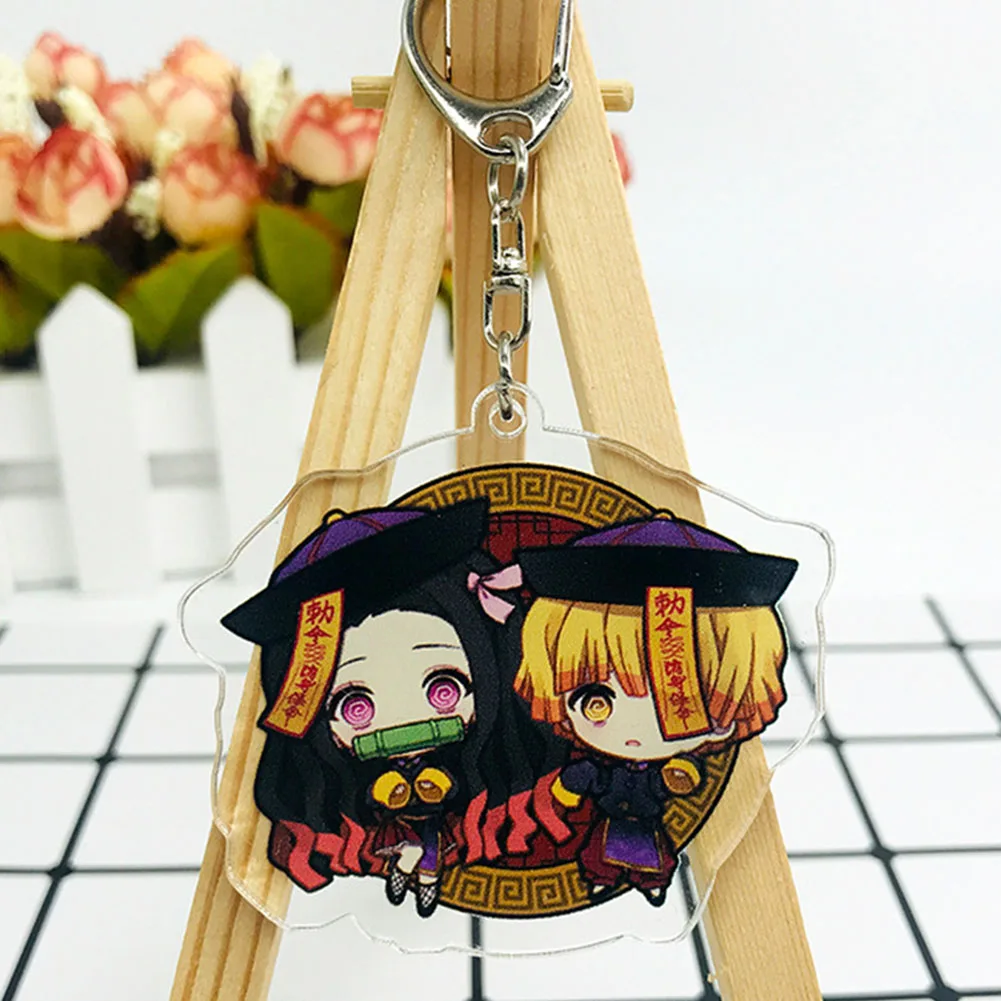 Anime Demon Slayer: Kimetsu no Yaiba Keychain Acrylic Keyring fun Acrylic  Key chain