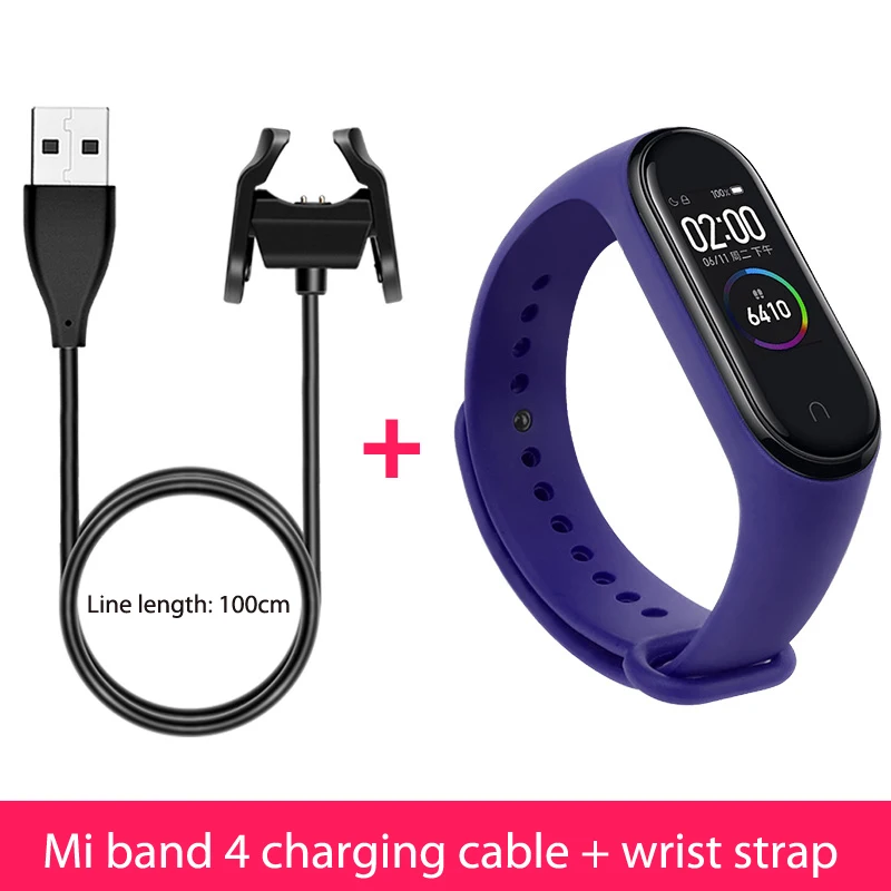 Зарядка для Xiaomi mi Band 4 силиконовый ремешок зарядный кабель Сменное зарядное устройство mi Band 4 nfc аксессуары для зарядки - Цвет: 3566