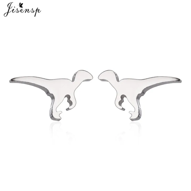 Schöne Mini-Dinosaurier-Ohrstecker aus Edelstahl für Mädchen und Jungen, modische Tyrannosaurus-Tier-Ohrringe, Damen-Schmuckzubehör – Detail 6