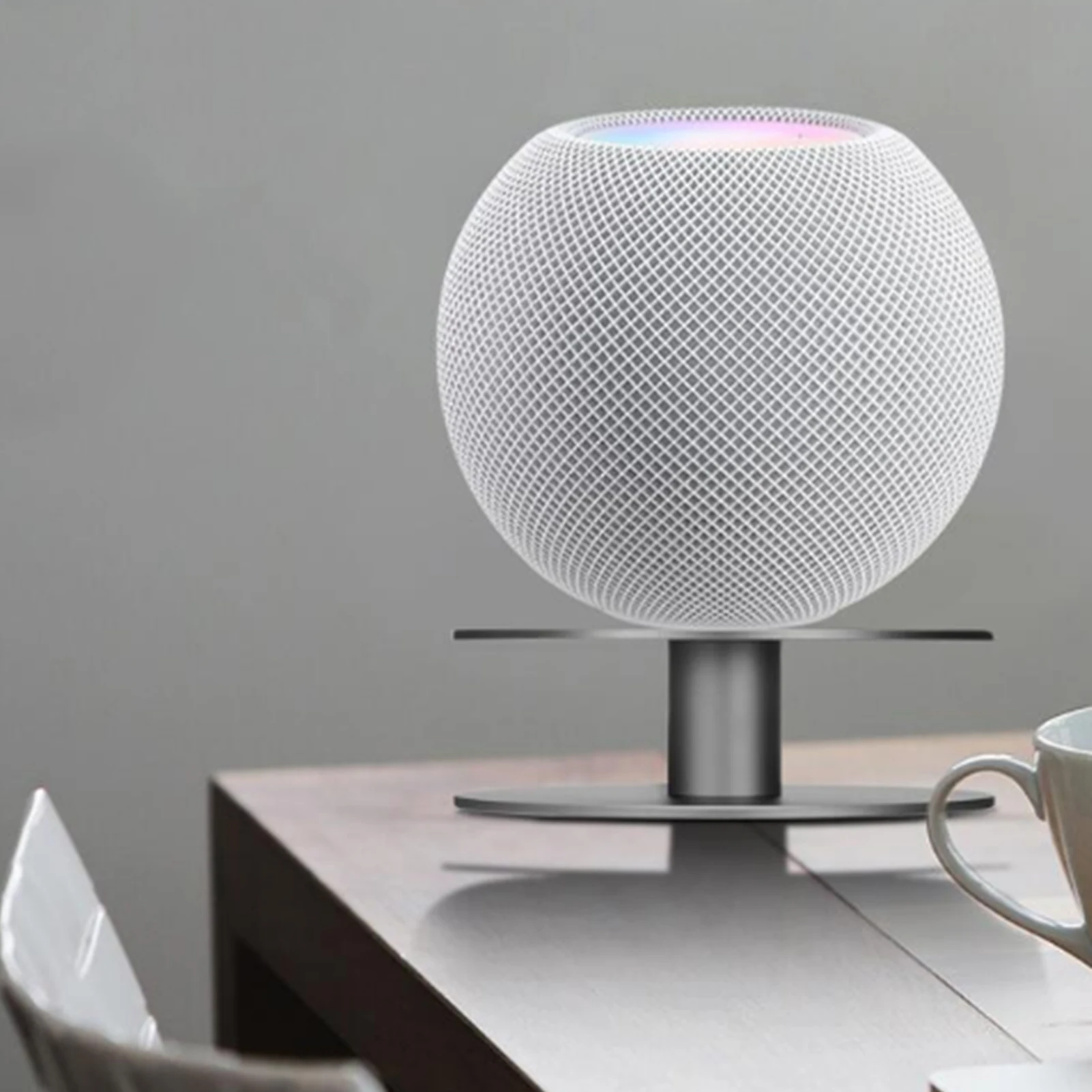 Supporto Da Tavolo Per Homepod/Homepod Mini Holder Cucina Camera Da Letto Studio Supporto Audio Smart Home Speaker Custodia Compatta