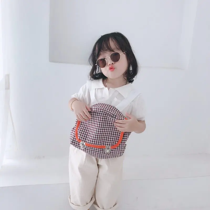 

Children Backpack 2019 Autumn And Winter New Style Backpack Simple Cotton Cloth Backpack Trend Men And Women Child Baby School B