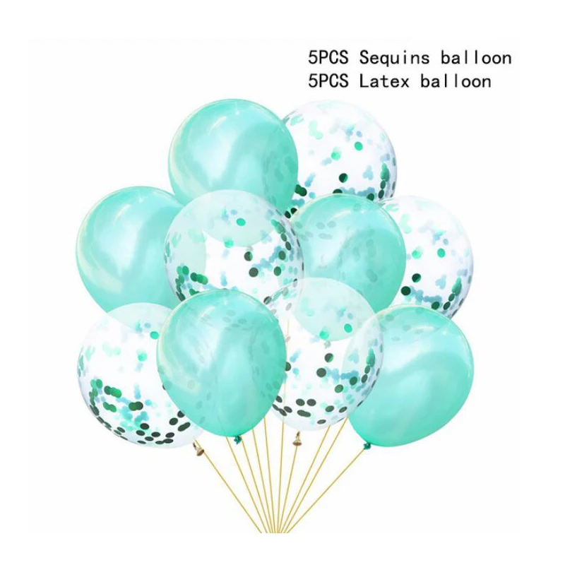 10 шт./партия, 12 дюймов, металлические цвета, латексные воздушные шары конфетти, воздушные шары, надувные шары для дня рождения, свадьбы, вечеринки, балон