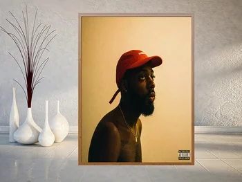 

Brent Faiyaz Sonder Son 2017 Poster Album Cover Silk Poster and Print Wall Art Picture Painting Home Decor