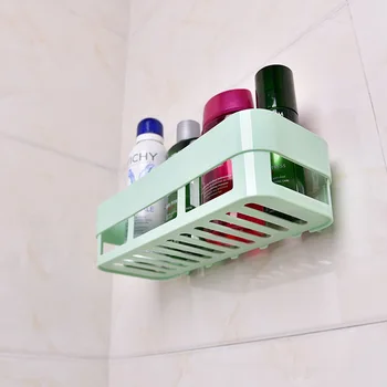 

Green Bathroom Accessories Organizer Storage Nordic Bathroom Space Shelf Single Story Accesorios Bano Bathroom Products BE50BS
