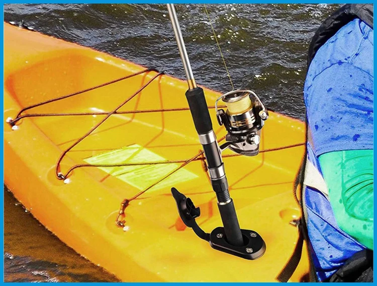 BSET MATEL 2 шт. нейлоновые рыболовные снасти аксессуар инструмент удочка держатель снасти с крышкой прокладка для Каяка лодки Каноэ