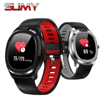 

Slimy T01 Smart Watch ECG Heart Rate IP68 Waterproof Smartwatch Fitness Tracker Cardio Bracelet Smart Bracelet Full Touch Screen