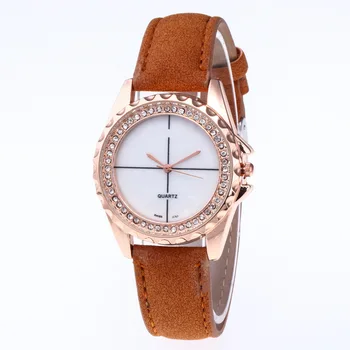 

WISH sales network red table USES belt set auger fashion ladies watch contracted style fashion female table