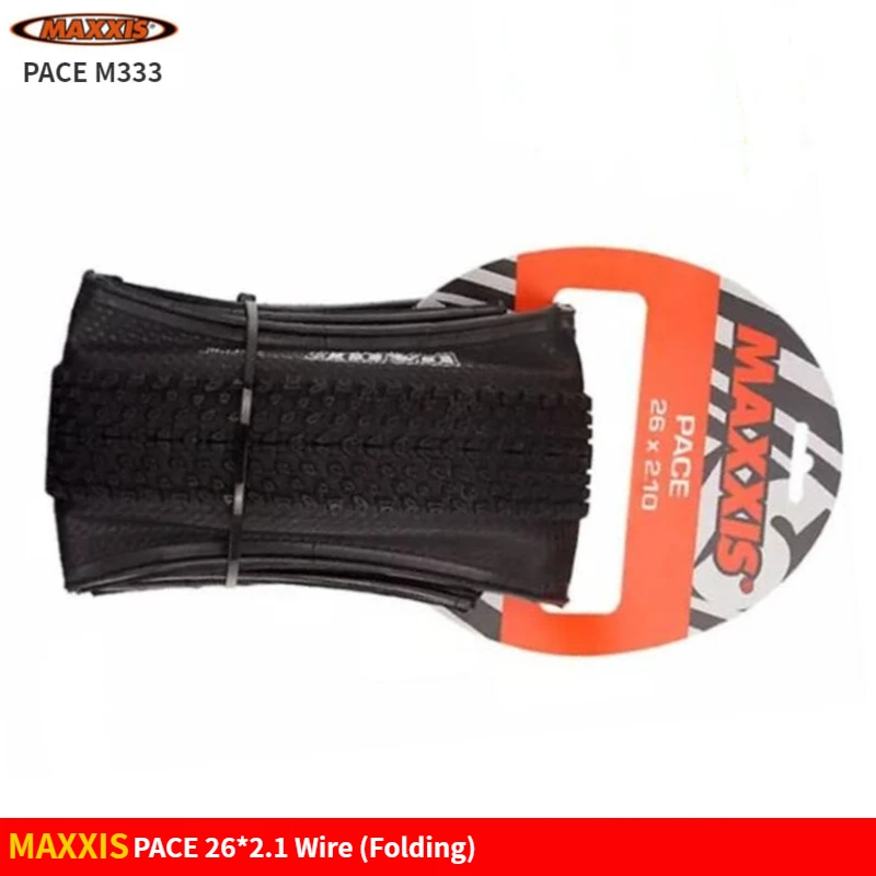 Maxxis PACE M333 MTB Складные шины 26/27/29X1,95/2,1 горный велосипед шины анти прокол велосипедные шины - Цвет: 26X2.1