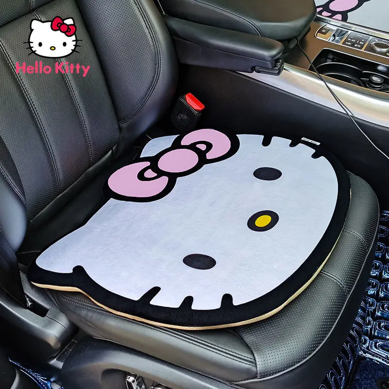 Hello Kitty Car Seat Winter Plush Monolithic Four Seasons Universal