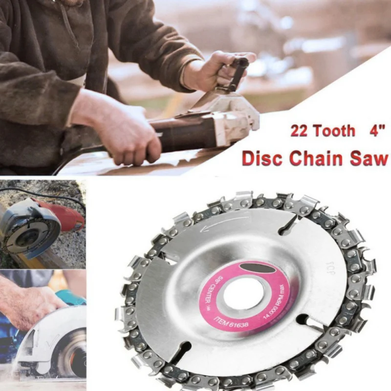 

22 Tooth 4 Inch Grinder Disc Angle Grinder Sanding Disc Chainsaw Circular Saw Blade And Chain