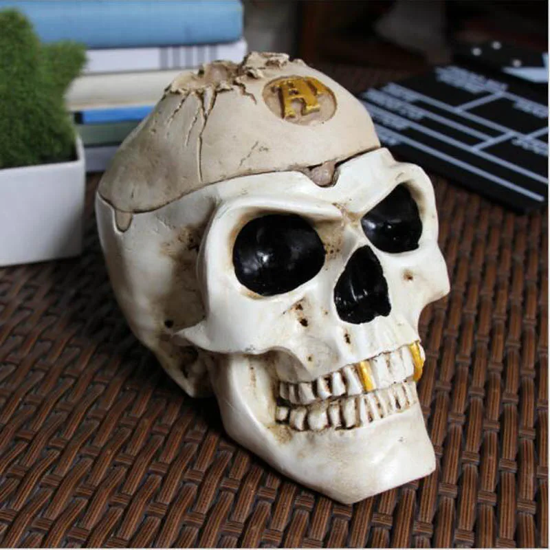 Resin Ashtrays with Cover for Men FG326