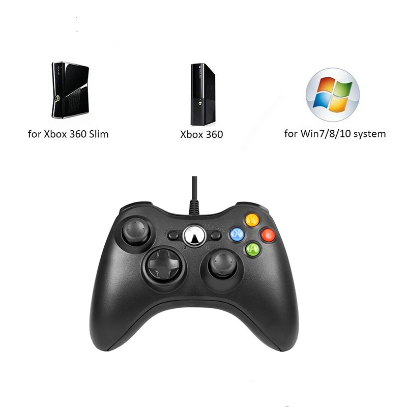 Wired Gamepad Joypad For Xbox 360 Wired Controller Joystick Gaming Controller Mando Manette Inalambrico For Pc Windows 7 8 10 Gamepads Aliexpress Wired Gamepad Joypad For Xbox 360 Wired Controller Joystick Gaming Controller Mando Manette Inalambrico For Pc Windows 7 8 10 Gamepads Aliexpress