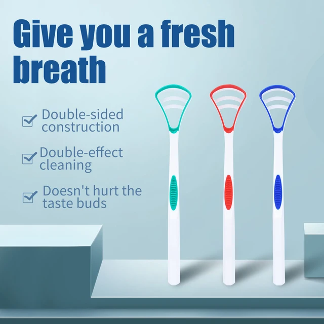 Y-Kelin Tongue Scraper Oral  Cleaner Brush Fresh Breath Cleaning Coated  Toothbrush  Hygiene Care Tools 2