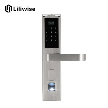 

Best Seller 304 Stainless Steel Keyless Fingerprint Smart Lock Door
