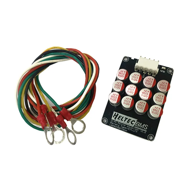 Cabo de Silicone Heltec Active Balancer Capacitor Equalizador Ativo Lifepo4 Lipo Rv1-8 Cobre Nariz Fio Conector 3s 4s 5a - Image 6