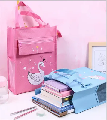 

Korean-style bu xi dai Students Carry Bag Carry Bag Children Cute mei shu dai Makeup Missed Lessons Bag of Large Tuition Package