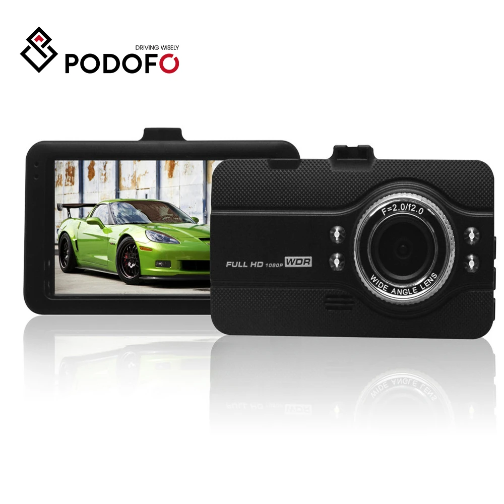 

Podofo Car Camera DVRs Dashcam FH07 Video Recorder Registrator Full HD 1080P WDR G-Sensor Night Vision Dash Cam Dvr Dash Camera