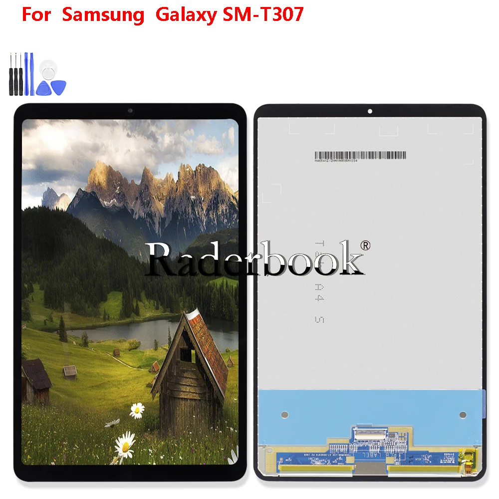 Per Samsung Galaxy Tab A 8.4 Sm-T307 Display Lcd Touch Screen Digitizer Assembly