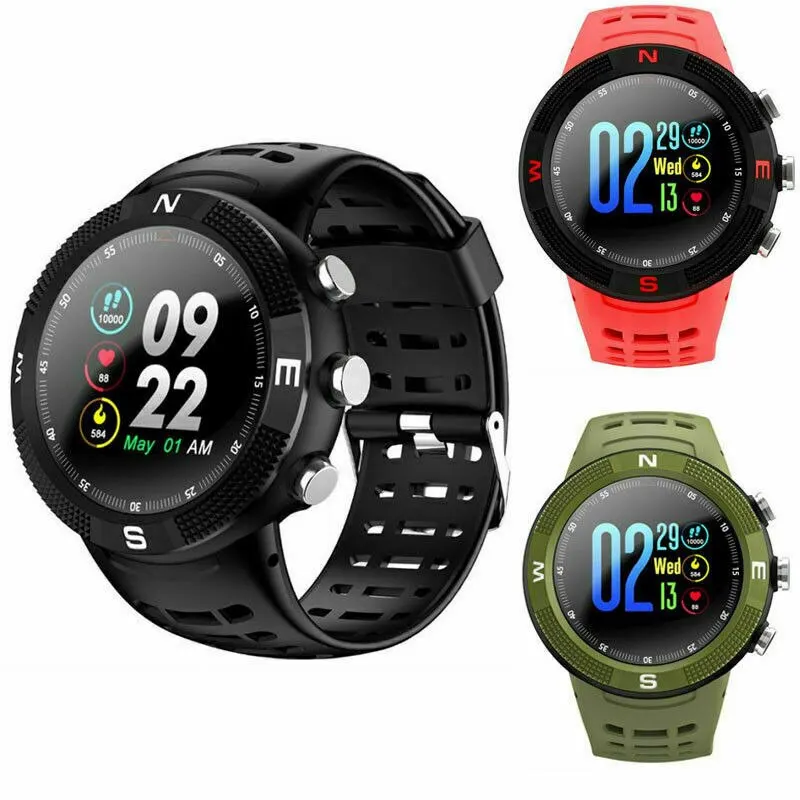 IP68 Waterproof Heart Rate Monitor Sport Wristband GPS Smart Watch Bracelet support IOS Android Running Climbing Swimming