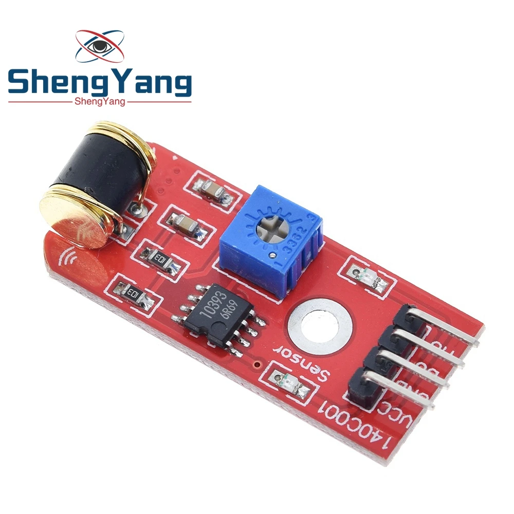 1 шт. ShengYang 801s Вибрационный модуль датчика для Arduino с открытым исходным кодом LM393 3-5VDC TT Logic