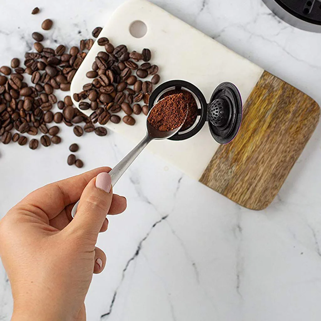 4pcs Reusable Coffee Filters K-Cup  For Capsule Brewer Universal
