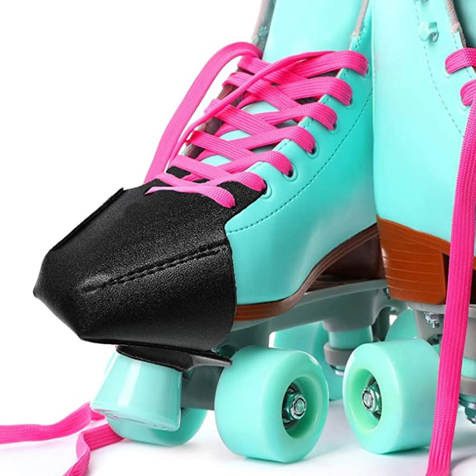 Universal Roller Skates Toe Cover Skates Leather Tiptoe Shoes Protector Sleeves for Women Men