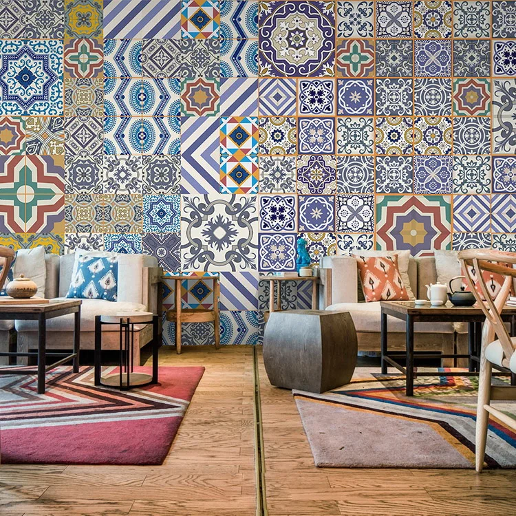 

Drop Shipping New Graffiti Personality Wallpapers On The Wall Creative Wall Paper Vintage Bar Cafe Restaurant Decorative Wall