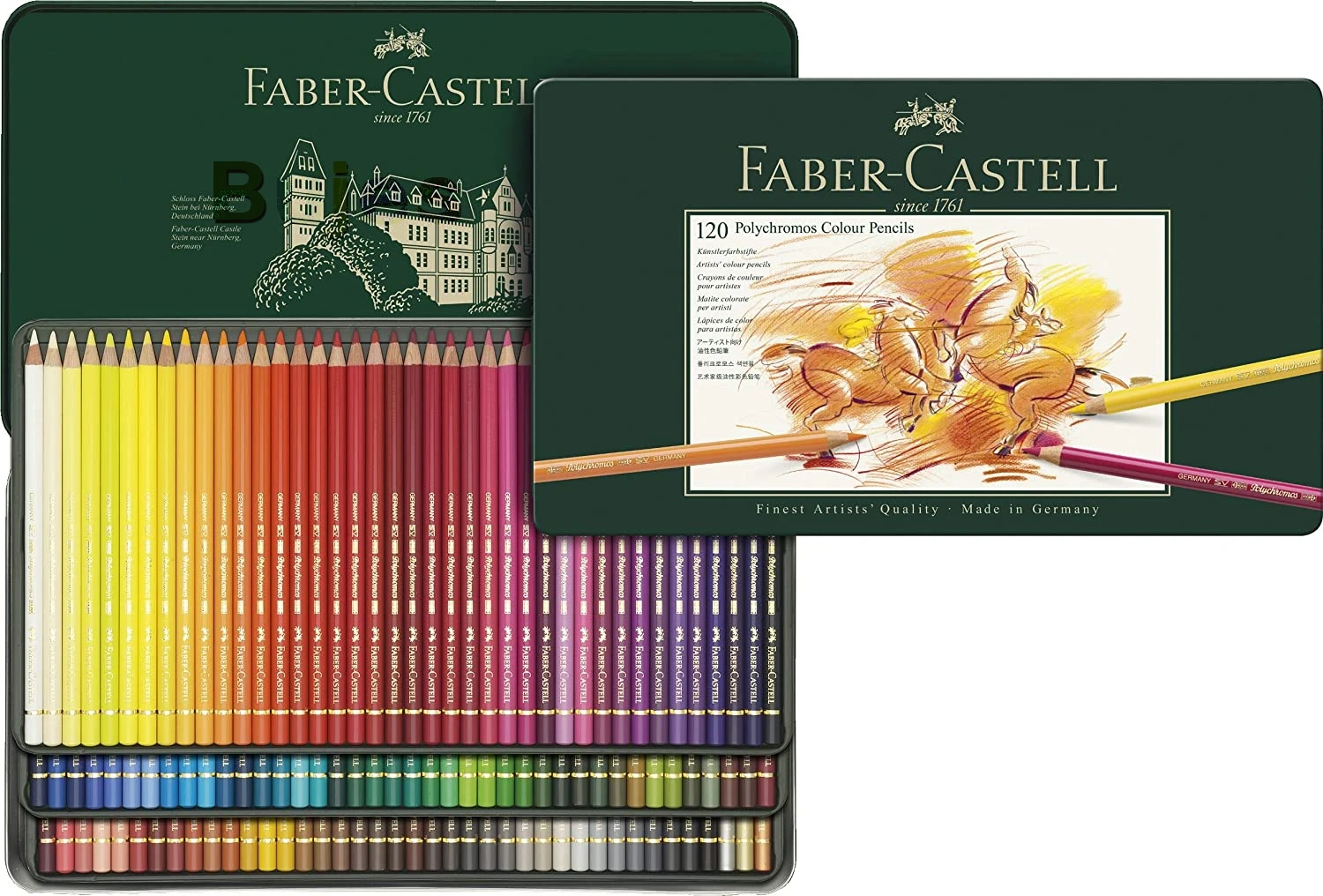 Faber Castell Polychromos Artist Quality Colour Pencils Set From 12  to 120 
