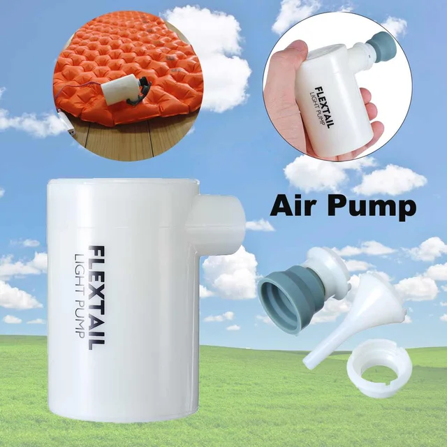 $US $15.67  USB Electric Air Pump Outdoor Camping Inflate Deflate Pump Mini Ultralight Portable Swimming Pool A