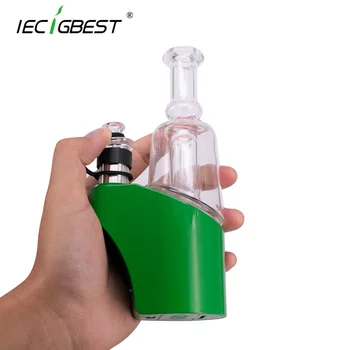 

Original IECIGBEST Smart TOP E Dab Rig Dry Herb Vaporizer 2200mAh Battery Electronic Cigarette Herbal Vapor
