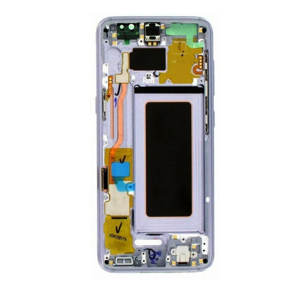 

Screen Digitizer Kit Easy Install Repair With Frame Practical Mobile Phone LCD Display Portable Parts Capacitive For Samsung S8