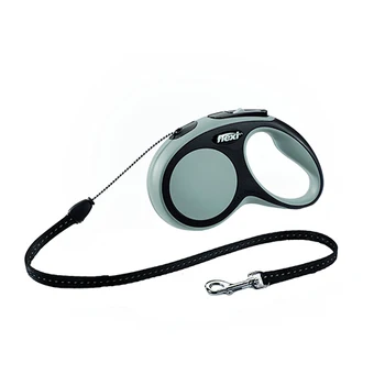 

FLEXI FLEXI COMFORT CORD - Flexi rope leash for animals roulette, 5 m in size S, gray