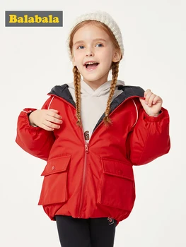 

Children down jacket Korean girls baby autumn and winter 2019 new children's clothing warm jacket hooded tide