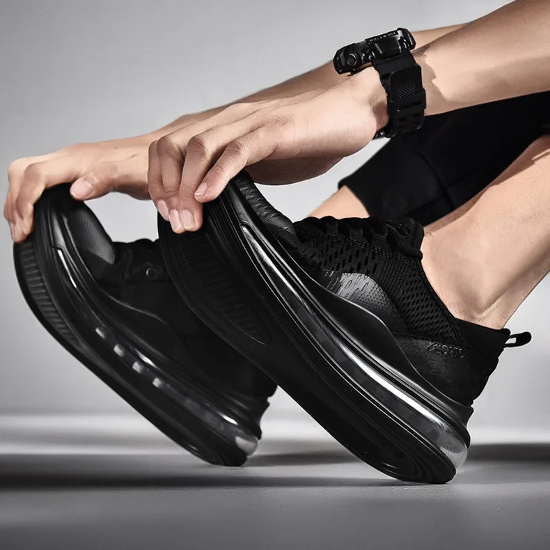 VSIOVRY/Новые демпфирующие кроссовки для бега, мужские кроссовки с лезвием, дышащие спортивные кроссовки для бега, спортивная обувь с мягкой подошвой, кроссовки для мужчин