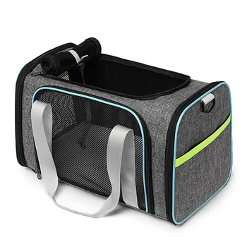 

Solid Color Dog Take-out Handbag Shoulder Oblique Span Foldable Breathable Pet Cat Backpack Out Portable Pet Bag Dog Bags