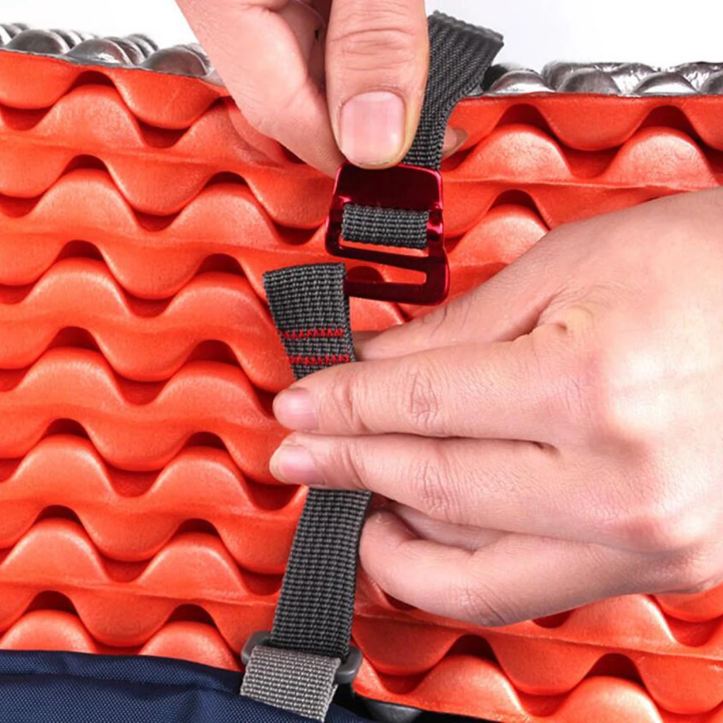 Outdoor Travel Strapping Cord Tape Rope Tied Pull Luggage Tent with Hook