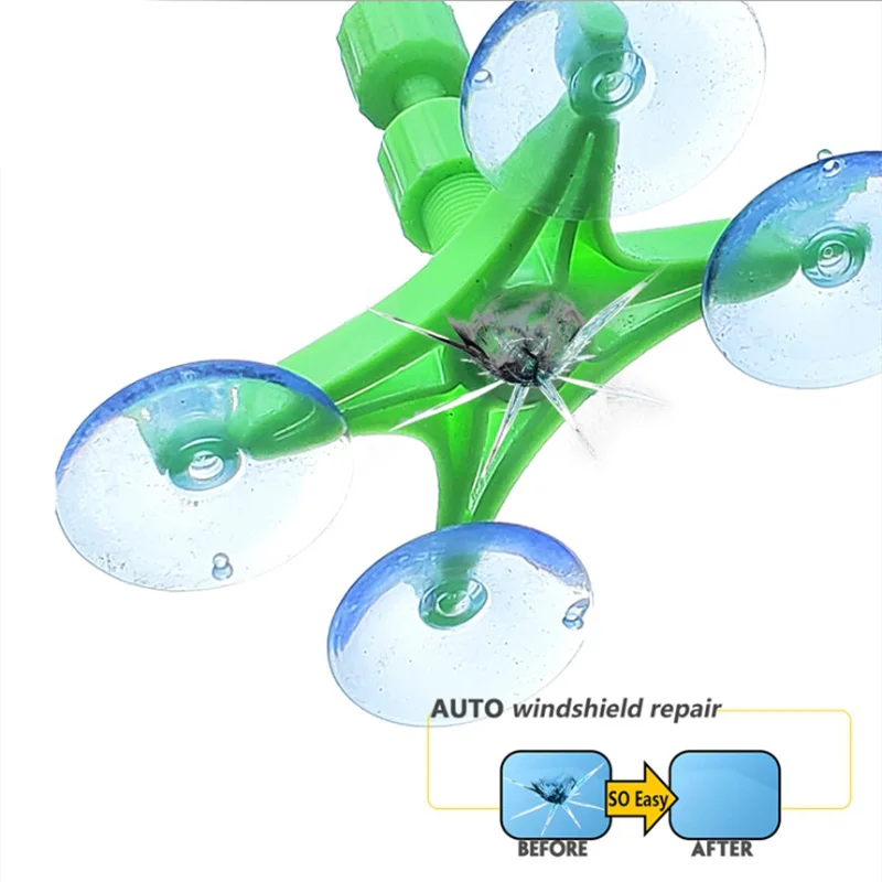 2020 Car windows glass windshield repair kit windows repair sets tool DIY Glass scraper restore Resin window glass Crack Restore