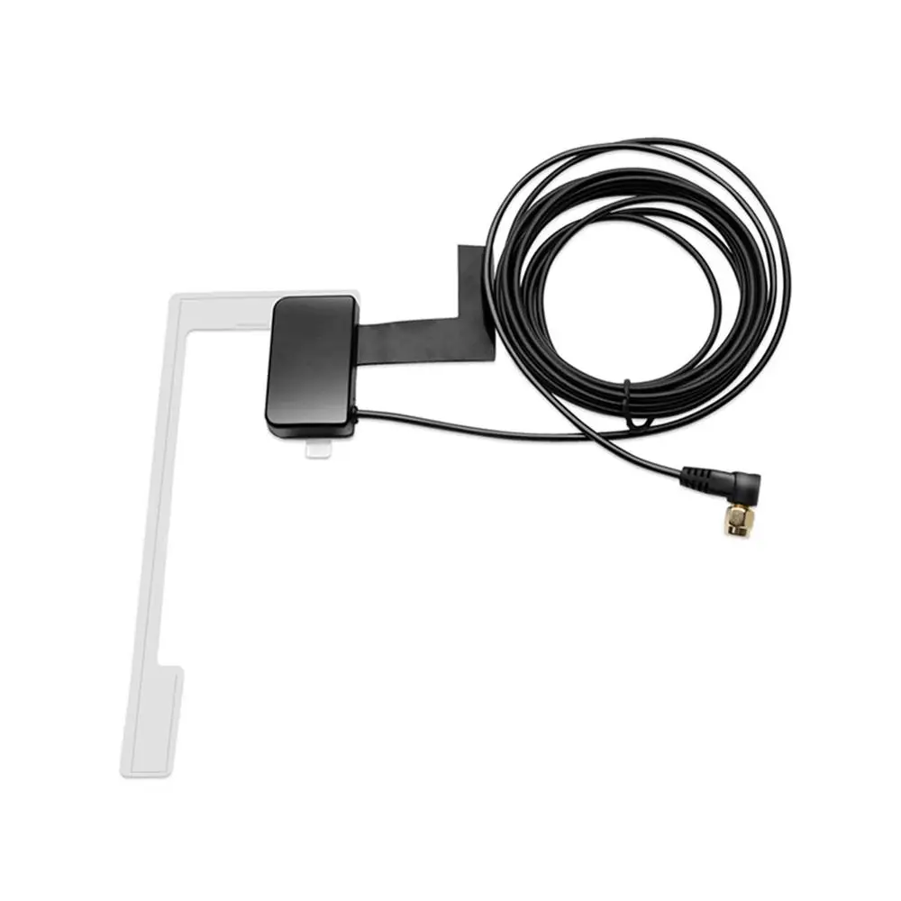 

Universal SMB connector vehicle active antenna DAB Car radio Player aerial with built in RF amplifier strong stable signal