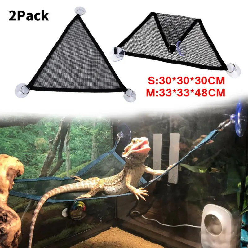 

Nylon Terrarium Reptiles Mat Climbing Pet Controller Mats Reptiles Supplies help fix the reptile hammock