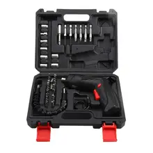 

55% Hot Sales!!! 47Pcs Metal Cordless Handheld Electric Screwdriver Socket Wrench Repair Tool Set