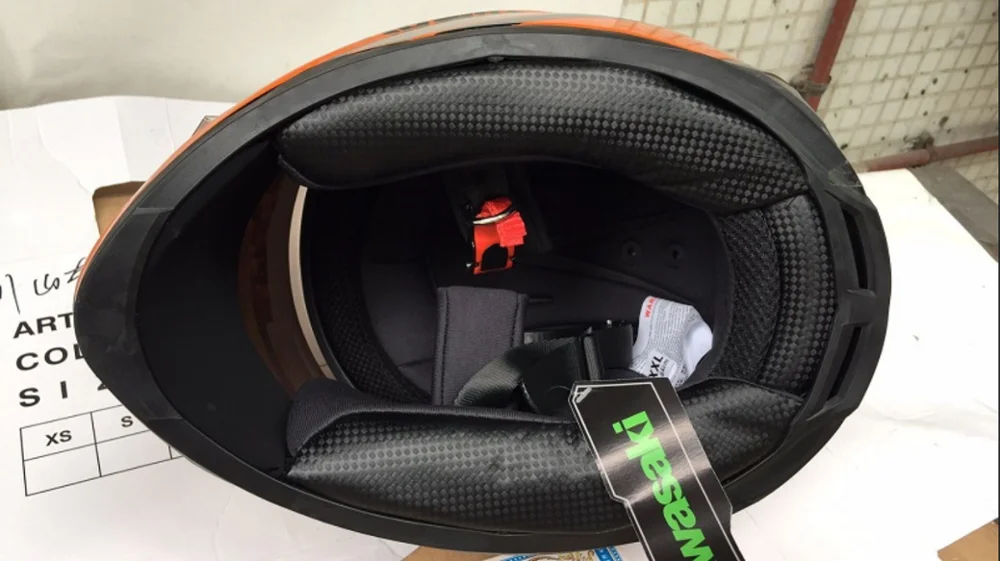 Для мотоцикла Kawasaki Профессиональный гоночный шлем классический зеленый