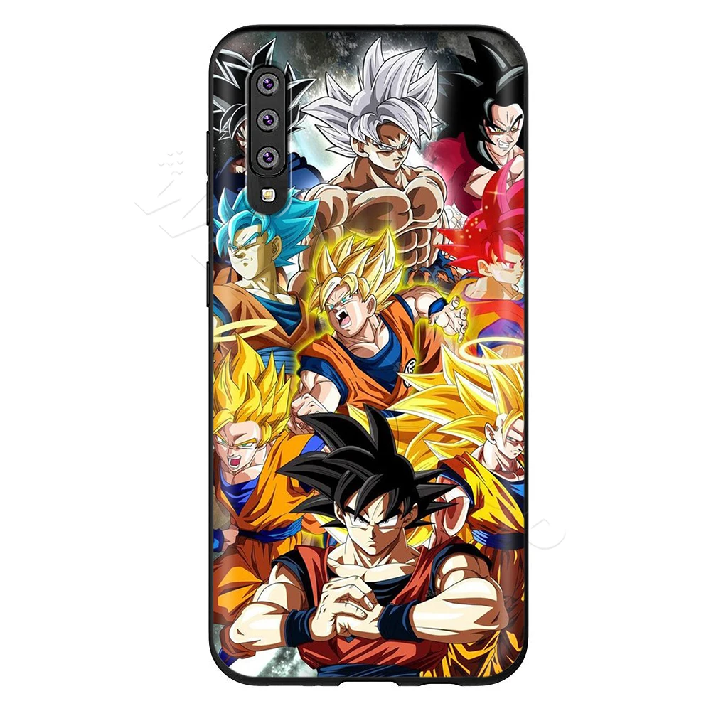 Webbedepp Dragon Ball Z DBZ Goku чехол для samsung Galaxy S7 S8 S9 S10 Edge Plus Note 10 8 9 A10 A20 A30 A40 A50 A60 A70 - Цвет: 3