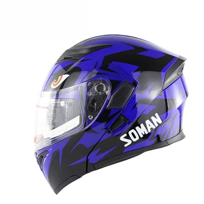 Мотоциклетный rcycle шлем SkyEye moto casco moto cross casque cascos para kask Кафе racer Полнолицевой скутер capacete aberto Акула шлем - Цвет: blue
