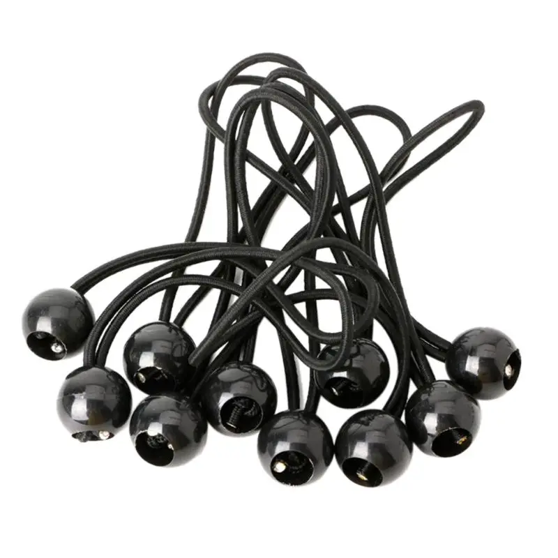 

Durable Multi-purpose Tent Fixed Ball Elastic Rope Plastic Ball Fixed Strap Bungee Ball 30pcs/lot