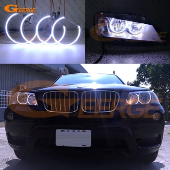 

Excellent Ultra bright illumination COB led angel eyes halo rings For BMW X3 F25 2010 2011 2012 2013 2014 Pre facelift HEADLIGHT